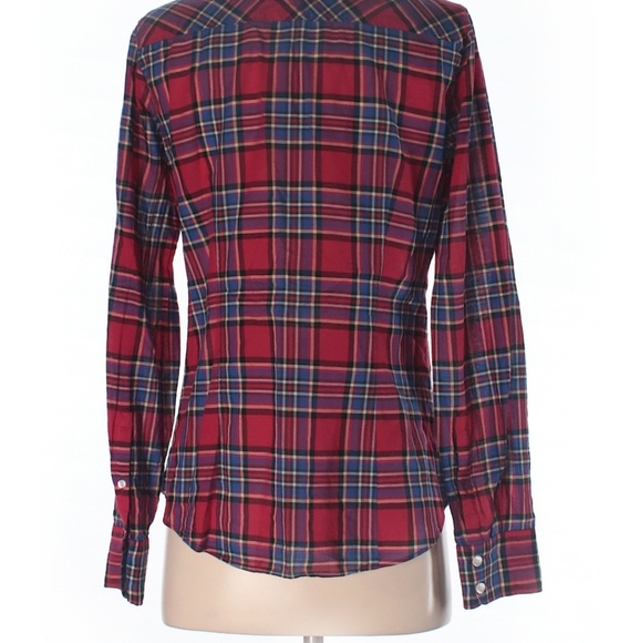 J. Crew Factory Plaid Button Down - Picture 3 of 3